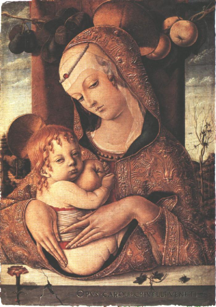 Virgin and Child dfg